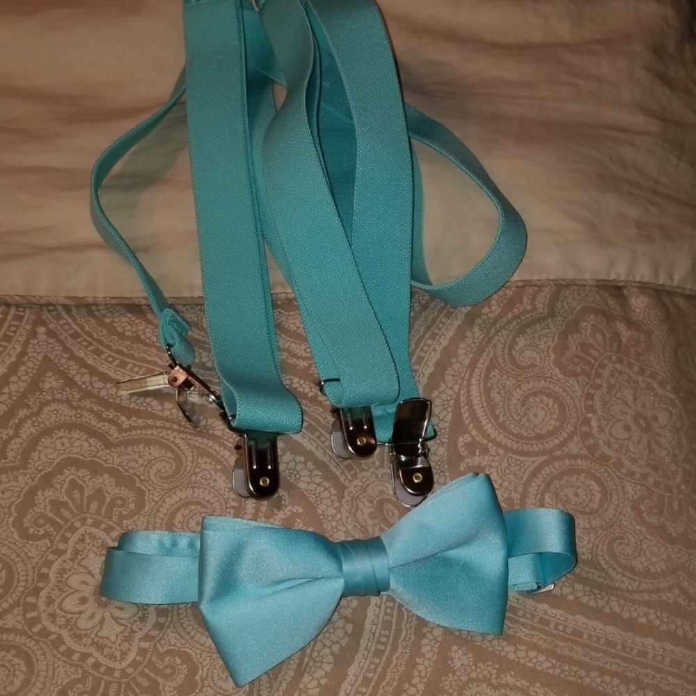 Bow tie and suspenders